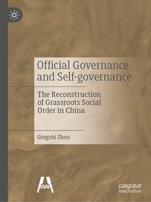 cover image of Official Governance and Self-governance